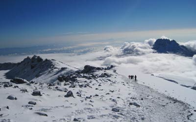 מסלולים לפסגת הר הקילימנג’רו
